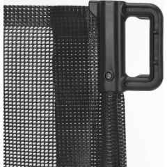 Springos Drošības barjera kāpnēm 80 cm, rullo žalūzijas durvīm, aizsargājošas, melnas Manēžas, Sētiņas