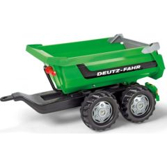 Rolly Toys Rolly Toys rollyTrailer Przyczepa wywrotka Halfpipe Deutz-Fahr Jaunumi, Bērnu preces