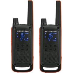 Motorola TLKR T82 Twin-pack rācijas Twin Pack - Red / Black