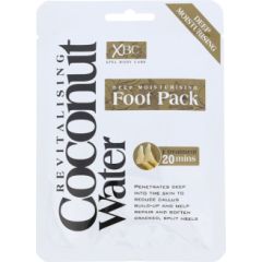Xpel Coconut Water / Deep Moisturising Foot Pack 1pc Ķermeņa kosmētika