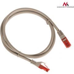 Maclean MCTV-301S Patchcord UTP cat6 Cable plug-plug 1m silver