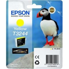 Epson T3244 Ink Cartridge, Yellow Tintes printeru izejmateriāli