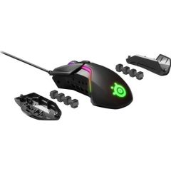 SteelSeries Rival 600 Gaming Mouse SteelSeries Gaming mouse, RGB LED light, Dual system: 1st - TrueMove 3 Optical Sensor 100-12000CPI; 2nd - Optical Depth Sensor;