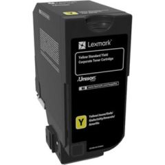 Lexmark Corporate 74C2SYE Laser Toner Cartridge, Yellow