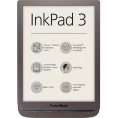 PocketBook InkPad 3 Black 7.8" melns E-Reader