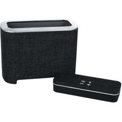 Platinet PMG094 DUO 2in1 Stereo Bluetooth 4.2 Bezvadu Portatīvs Skaļrunis Ar Lādēšnas Staciju / Zvana Funkciju / AUX / 26W / Subwoofer / Melns Bezvadu skaļruņi