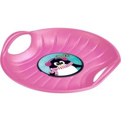 Plastmasas apaļš sniega paliktnis Prosperplast Speed M, rozā Ragavas 