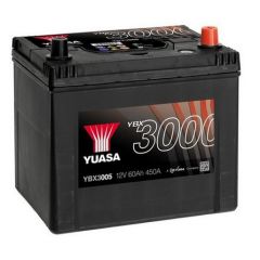Yuasa 3000 YBX3005 60Ah 450A Startera akumulatoru baterija