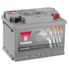 Akumulators Yuasa 5000 YBX5075 60Ah 620A