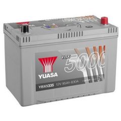 Yuasa 5000 YBX5335 95Ah 830A Startera akumulatoru baterija