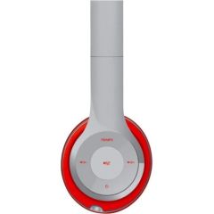 Omega Freestyle wireless headset FH0915, grey/red