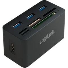 LOGILINK - USB 3.0 Hub with All-in-One Card Reader