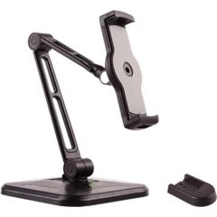 Techly Desk/wall support arm for tablet and iPad 4.7''-12.9'' full-motion black