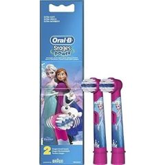 Oral-B Frozen EB-10  Warranty 24 month(s), Replacement Heads For Toothbrush Extra Soft for kids, Number of brush heads included 2 Uzgaļi elektriskajām zobu birstēm