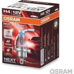 Osram H4 Spuldze 12V 60/55W P43T Night Breaker Laser