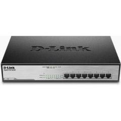 D-Link 8-Port Desktop Gigabit, 8 X PoE+ up to 30W, max. 140W
