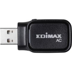 Edimax AC600 Dual-Band Wi-Fi USB Adapter 2.4GHz/5GHz, Antenna type Internal, USB ports quantity 1