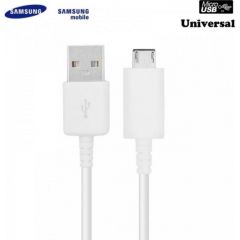 Samsung EP-DG925UWE S6, S6 Edge Micro USB  White Data USB kabeļi