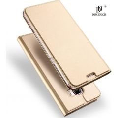 Dux Ducis Premium Magnet Case Grāmatveida Maks Telefonam Sony Xperia XA1 Zeltains