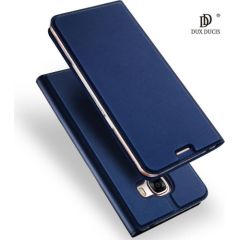 Dux Ducis Premium Magnet Case Grāmatveida Maks Telefonam Huawei Mate 10 Zils