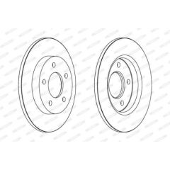 Ferodo Bremžu disks DDF1420C