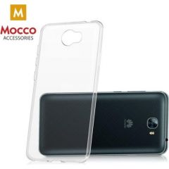 Mocco Ultra Back Case 0.3 mm Aizmugurējais Silikona Apvalks Priekš Huawei Y5 II / Y6 Compact Caurspīdīgs