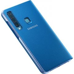 Samsung Galaxy A9 (2018) Wallet Case Blue (Ir veikalā)