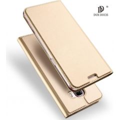 Dux Ducis Premium Magnet Case Grāmatveida Maks Telefonam Asus Zenfone Max (M1) ZB555KL Zeltains