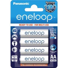 Panasonic eneloop AA/HR6, 1900 mAh, Rechargeable Batteries Ni-MH, 4 pc(s)