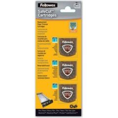 Fellowes 3 interchangeable blades for waved cutting , perforation, bending