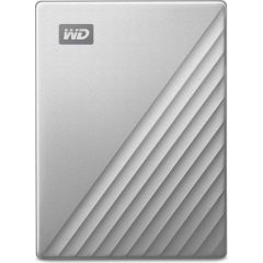External HDD WD My Passport Ultra for Mac 2.5'' 4TB USB3.1 Silver Worldwide
