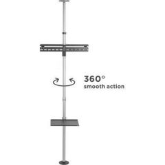 Techly Floor-to-ceiling stand mount for TV LCD/LED/Plasma 37''-70'' 30kg VESA