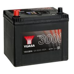 Yuasa 3000 YBX3014 60Ah 450A Startera akumulatoru baterija