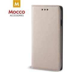 Mocco Smart Magnet Book Case Grāmatveida Maks Telefonam Nokia 5.1 Plus / Nokia X5 (2018) Zeltains