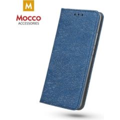 Mocco Smart Shine Book Case Grāmatveida Maks Telefonam Apple iPhone X Zils