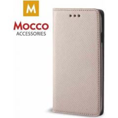 Mocco Smart Magnet Book Case Grāmatveida Maks Telefonam Nokia 8 Zeltains