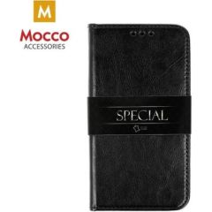 Mocco Special Leather Case Grāmatveida Ādas Telefona Maciņš Priekš Samsung J400 Galaxy J4 (2018) Melns