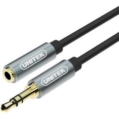 Unitek Cable miniJack 3,5mm (M) - 3,5mm (F); Y-C932ABK