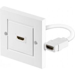 Goobay 51722 HDMI™ wall socket, gold-plated Goobay HDMI vadi