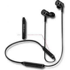 Qoltec In-ear Headphones Wireless with microphone | Black