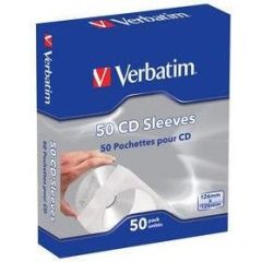 Verbatim CD-DVD PAPER SLEEVES 50 PACK