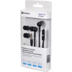 Sandberg Speak'n Go In-Earset Black Austiņas