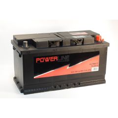 Powerline PL60038 100Ah 800A Startera akumulatoru baterija 353x175x190-+