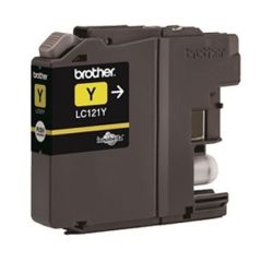 Brother LC-121Y Ink Cartridge, Yellow Tintes printeru izejmateriāli