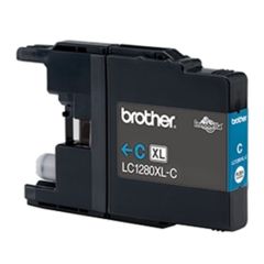 Brother LC1280XLC Ink Cartridge, Cyan Tintes printeru izejmateriāli