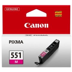 Canon CLI-551 M Ink Cartridge, Magenta Tintes printeru izejmateriāli