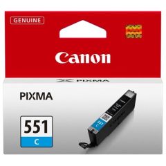 Canon CLI-551 C Ink Cartridge, Cyan Tintes printeru izejmateriāli
