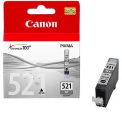 Canon CLI-521 Ink Cartridge, Grey Tintes printeru izejmateriāli