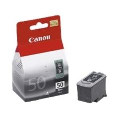 Canon PG-50 Ink Cartridge, Black Tintes printeru izejmateriāli