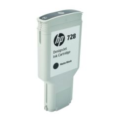 HP 728 300ml Matte Black DesignJet Ink Cartridge Tintes printeru izejmateriāli